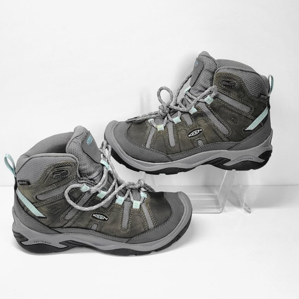 KEEN women's circadia waterproof hiking boot Sz 7 NEW - Picture 3 of 8